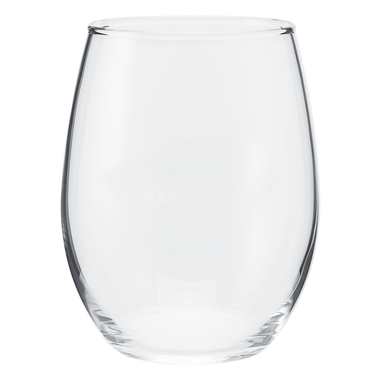 more wine please stemless wine glass