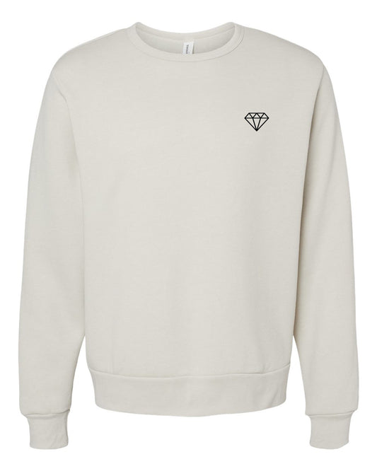 diamond icon + four c's crewneck sweatshirt