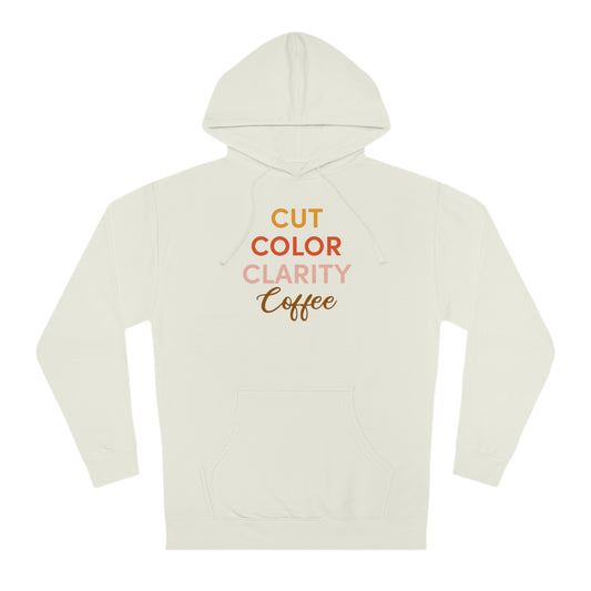 color, cut, clarity, coffee overachiever midweight hoodie