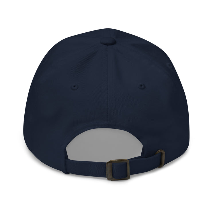 modern diamond girl all caps hat