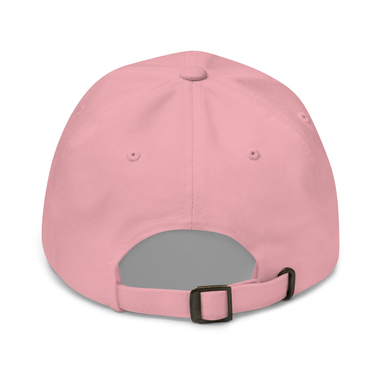 modern diamond girl all caps hat