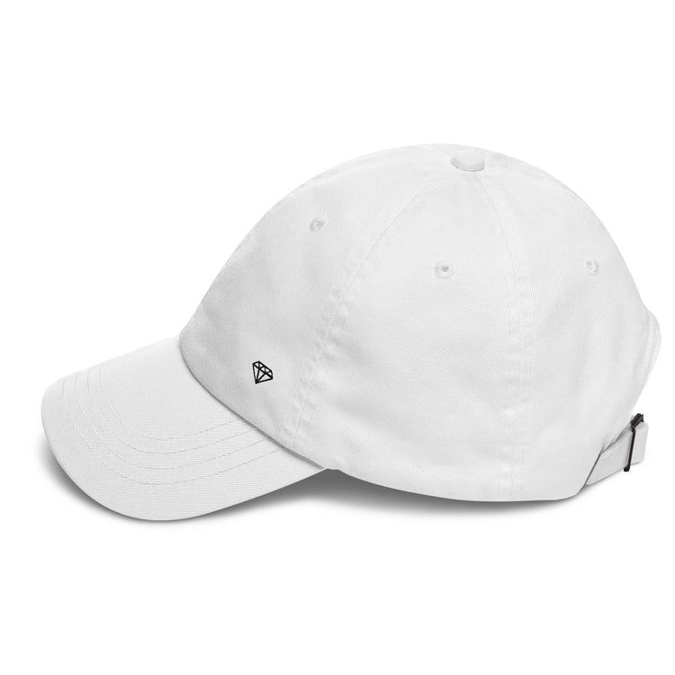 diamond icon all caps hat