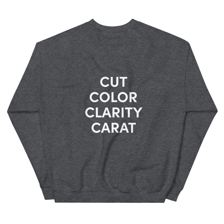 diamond icon main character crewneck sweatshirt