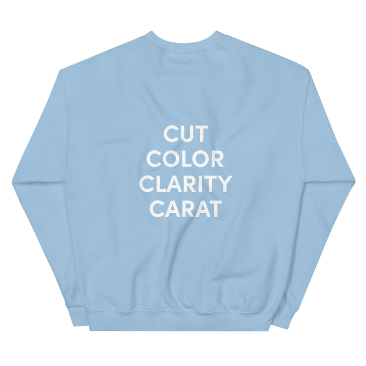 diamond icon main character crewneck sweatshirt