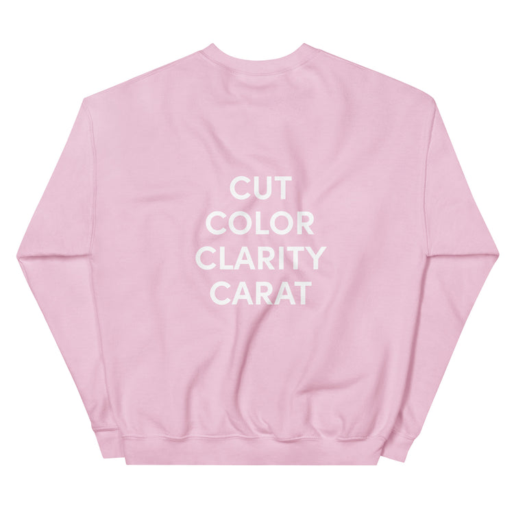 diamond icon main character crewneck sweatshirt